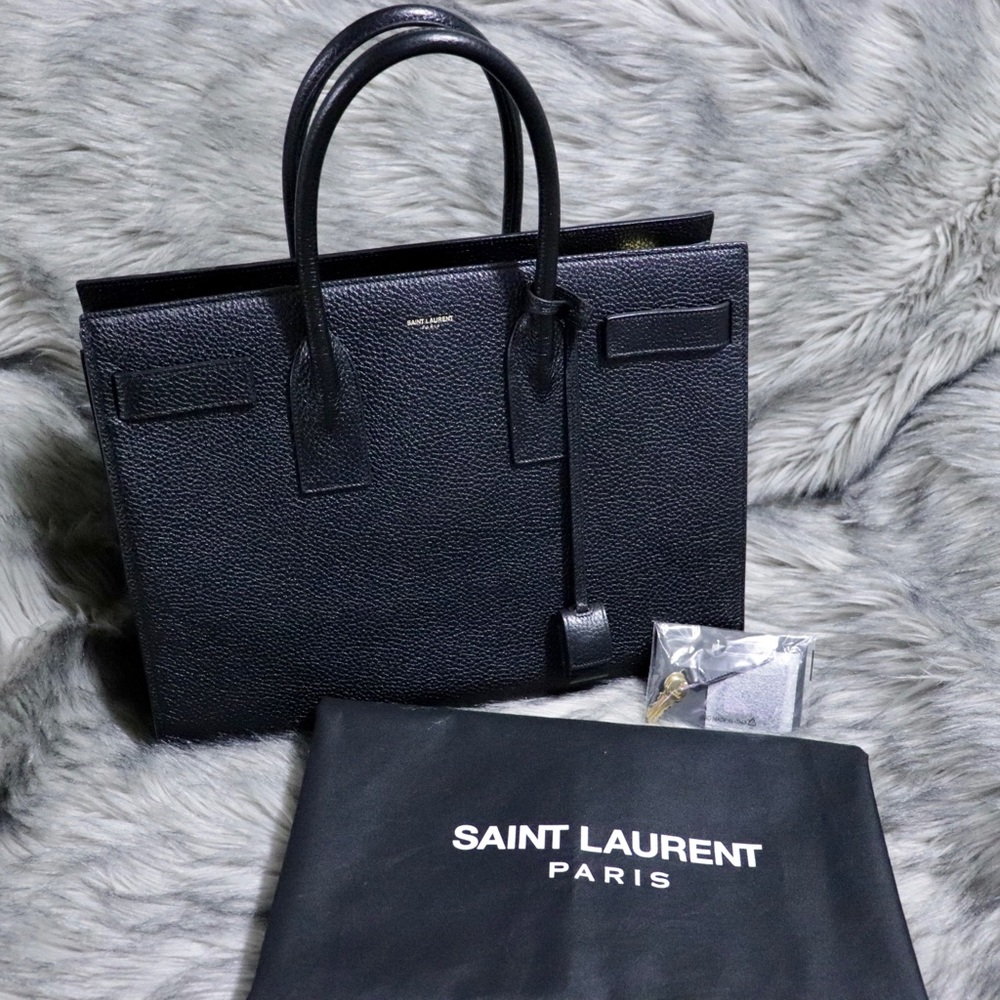 SAC JOUR M GRAINED NERO